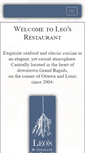 Mobile Screenshot of leosrestaurant.com